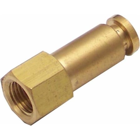 .13 In.Female NPT To .25 In. Push Tube Air Fitting